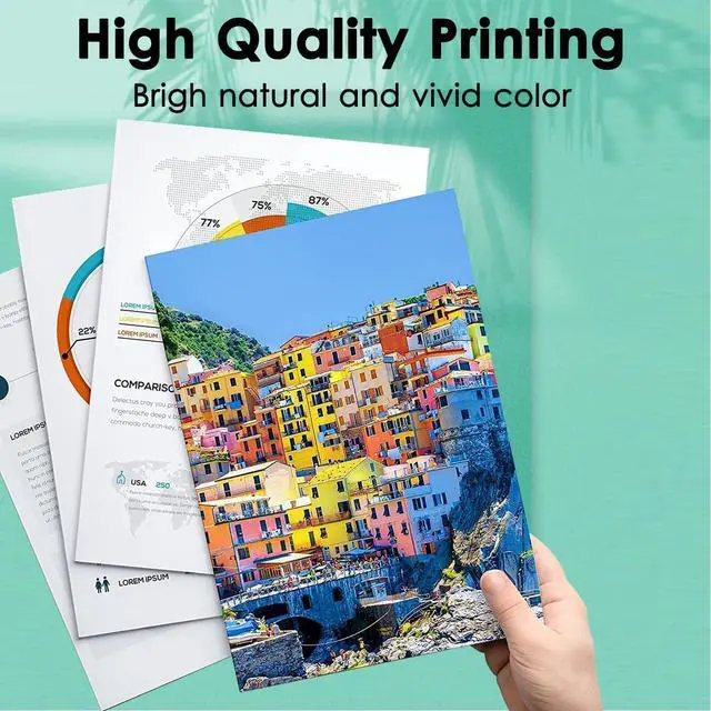 Alt view image 4 of 6 - 212XL Ink Cartridges Remanufactured for Epson 212 Ink Cartridge 212 XL T212 Works with Expression XP-4100, XP-4105, Workforce WF-2830, WF 2850 Printer (3 Black Cyan Magenta Yellow, 6 Pack)