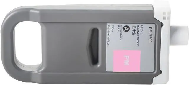 Main image of PFI-3700 Pigment Ink Cartridge Replacement for Canon PFI 3700 PFI-3700PBK for Canon imagePROGRAF PRO-2600 PRO-4600 PRO-6600 GP-2600S GP-4600S GP-6600S Printers700ML Photo Magenta
