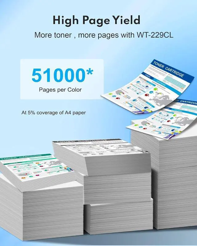 Alt view image 3 of 7 - WT229CL WT-229CL Toner Waste Bin Compatible for Brother WT-229CL Waste Toner Box HL-L3220CDW HL-L3280CDW HL-L3300CDW HL-L8245CDW MFC-L3720CDW, MFC-L3765CDW MFC-L3780CDW MFC-L8395CDW Printers(Black)