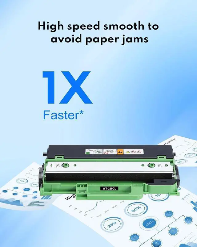 Alt view image 5 of 7 - WT229CL WT-229CL Toner Waste Bin Compatible for Brother WT-229CL Waste Toner Box HL-L3220CDW HL-L3280CDW HL-L3300CDW HL-L8245CDW MFC-L3720CDW, MFC-L3765CDW MFC-L3780CDW MFC-L8395CDW Printers(Black)