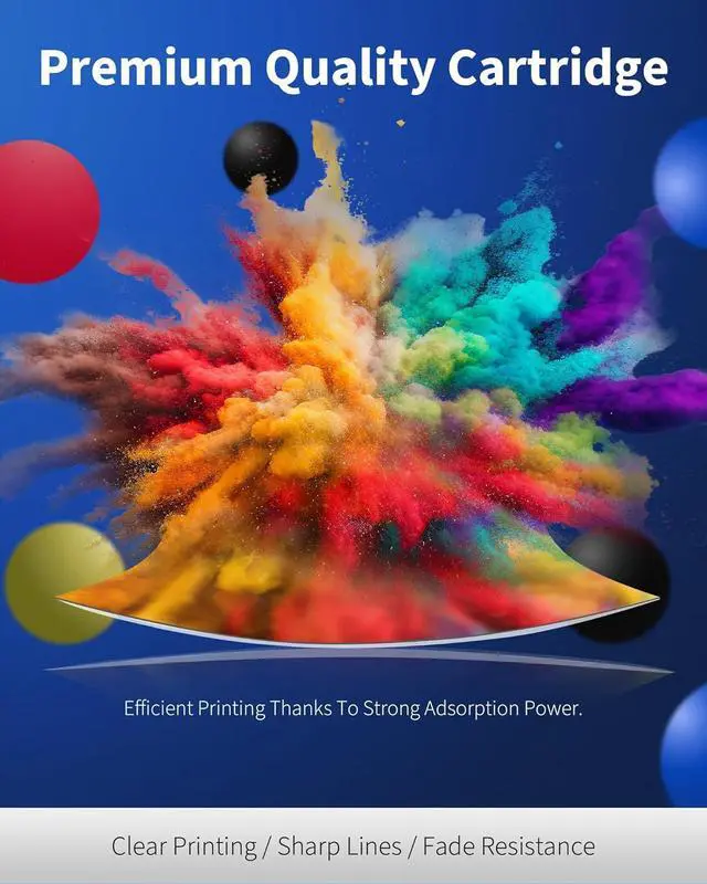 Alt view image 5 of 7 - 202A Toner Cartridge Set Replacement for HP 202A CF500A 202X Toner for Pro M254dw M254dn M254nw M254; Pro MFP M281fdn M281cdw M280nw Printer Toner Cartridges (4-Pack, Black Cyan Yellow Magenta)