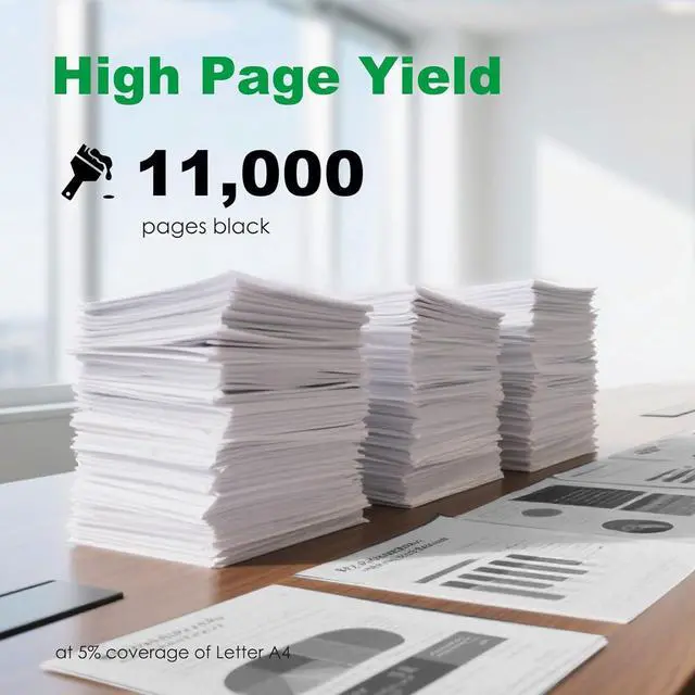 Alt view image 3 of 7 - Remanufactured 4 Pack 37A Toner Cartridges for HP 37 A 37Y 37 Y 37X 37 X CF237A Compatible with M607dn M607n M608n M609dh M609dn MFP M631z M632h M633fh Flow MFP M631h M632z Printer (Black)