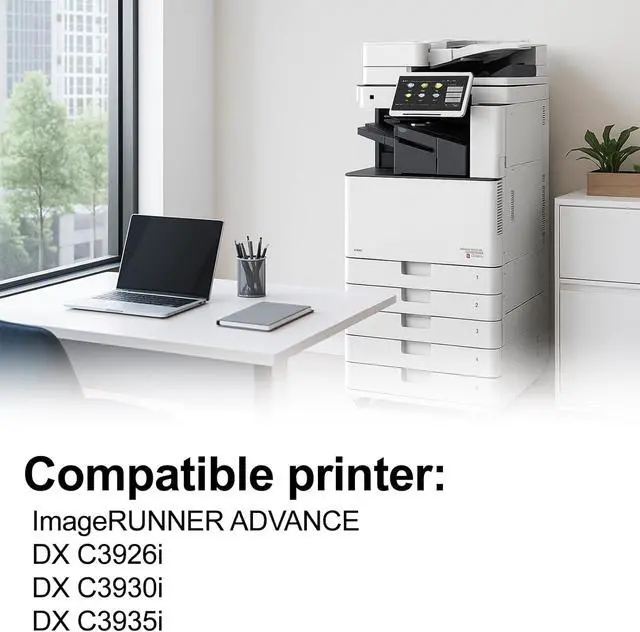 Alt view image 2 of 7 - GPR-66 GPR66 Toner GPR-66 Toner Cartridge Set 1-Black High Yield 5753C003AA Replacement for Canon ImageRUNNER Advance DX 3926i 3935i 3930i Printer