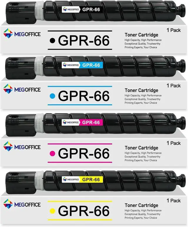Main image of Compatible Toner Cartridge Replacement for Canon GPR-66 GPR66 Toner Cartridge 5753C003AA 5754C003AA 5755C003AA 5756C003AA for Advance DX 3926i 3930i 3935i(Black, Cyan, Yellow, Magenta)