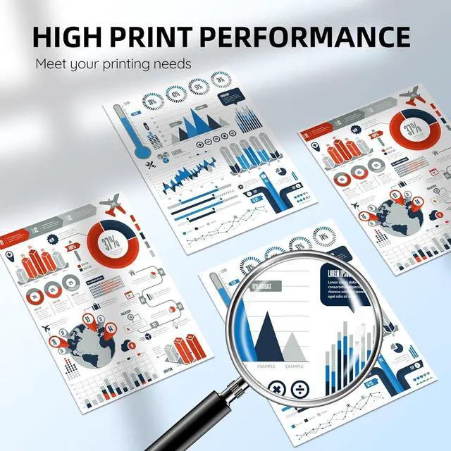 Alt view image 5 of 7 - 202A Toner Cartridges 4 Pack (with Chip) - 202X Compatible Replacement for HP MFP M281fdw Toner Cartridges, MFP M281cdw Toner Cartridges | CF500A