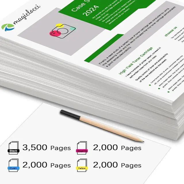 Alt view image 3 of 6 - 78C10K0 78C10C0 78C10M0 78C10Y0 Toner Cartridges (4Pack, 1BK/1C/1M/1Y) - Replacement for Lexmark 78C10 Toner Cartridge Work with CS421dn CS521dn CS622de CX421adn CX522ade Printer