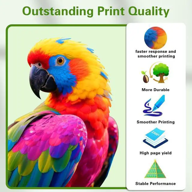 Alt view image 5 of 7 - 952 952XL Ink Cartridges Black Color Compatible for HP 952XL Ink Cartridges Combo Pack Compatible for HP 952XL 952 XL fit for Officejet Pro 8710 7740 8720 8210 8715 8740 8725 8702 8703,4 Pack