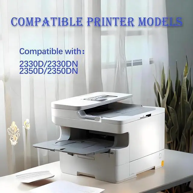 Alt view image 2 of 3 - PK941 330-2667 Toner Cartridges for 2330/2350 Compatible with Dell 2330D 2330DN 2350D 2350DN 2-Pack Drum with chip