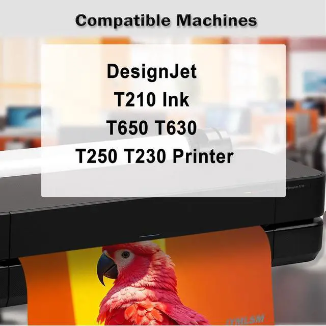 Alt view image 3 of 7 - 712XL Ink Cartridges Remanufactured High Yield Replacement for HP 712 712XL 712 XL, for DesignJet T650 T630 T230 T210 Studio Plotter Printer, 712XL Ink cartridges Combo Pack (4 Pack)