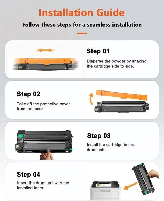 Alt view image 6 of 7 - 89X 89A Toner Cartridges (2-Pack, 2Black) - Compatible 89X 89A Toner Cartridges Replacement for Enterprise M507n M507dn M507x M507dng MFP M528dn M528f M528c M528z M507 M528 Series Printer