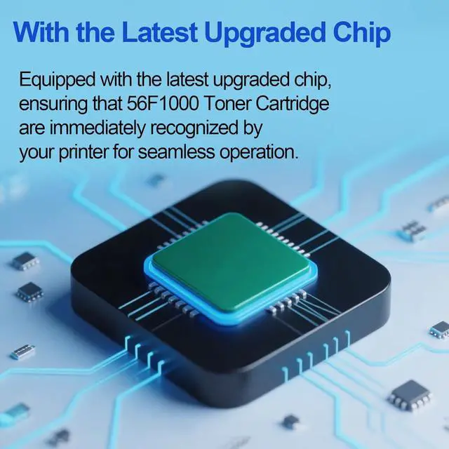 Alt view image 2 of 6 - 56F1000 High Yield Toner Cartridge Replacement for 56F1000 Toner Cartridge Work for MS521 MS421 MS621 MS321 MS622 MX321 MX421 MX521 MX522 MX622 MS621dn MS321dn MS421dn MX321adw Printers6,000 Pages)