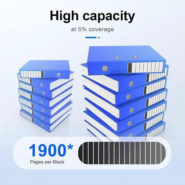 Alt view image 3 of 6 - 202A CF500A Black Toner Cartridge 2 Pack Works with Color Pro MFP M280nw M281fdn M281fdw M281cdw M254dw M254nw Series Printer | CF500A with Chip