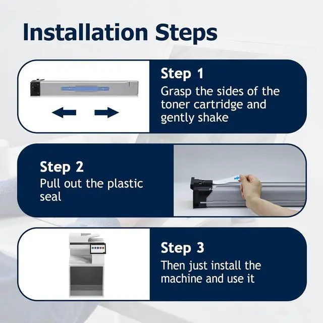 Alt view image 6 of 7 - Remanufactured W9170 W9170MC High Yield Toner Cartridge Replacement for HP W9170MC W9171MC W9172MC W9173MC for HP Color Managed MFP E87740dn E87750dn E87760dn E87770z Printer (4-Pack)