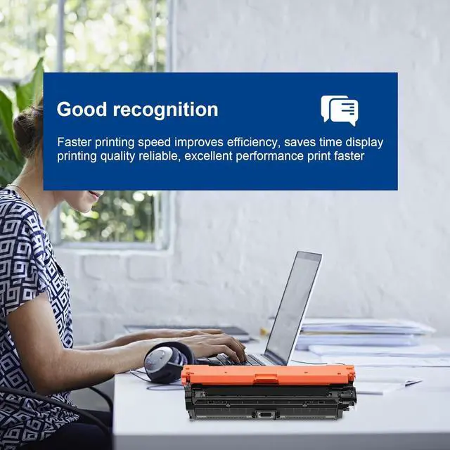 Alt view image 6 of 7 - 659X Black Toner Cartridge Replacement for HP 659X W2011X Toner Cartridge Works with Color Enterprise M856dn M776dn, Flow MFP M776z M776zs Printer (1-Pack, Black)