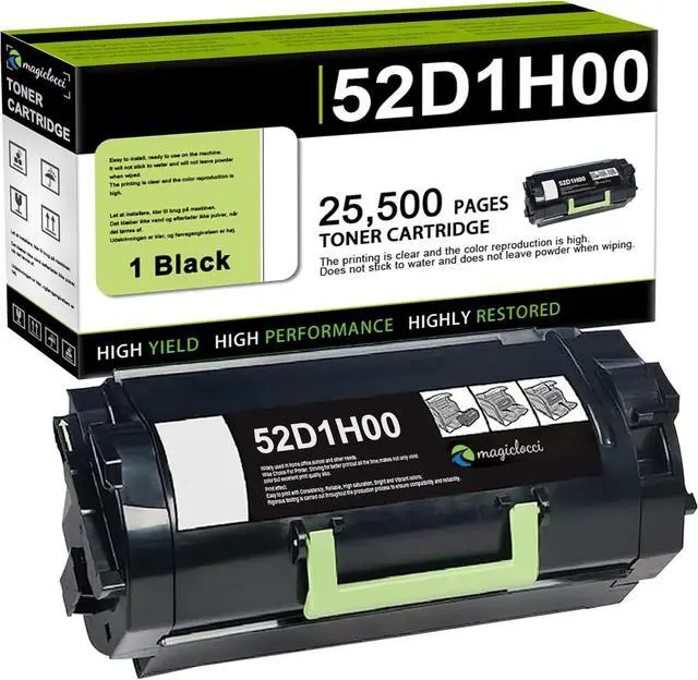 Main image of 52D1H00 Toner Cartridge High Yield(1-Pack, Black) Replacement for Lexmark 52D1H0E Toner Cartridge MS710dn MS710n MS711dn MS810de MS810dn MS810dtn MS810n MS811dn MS811dtn MS811n MS812de Printer