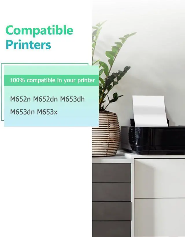 Alt view image 2 of 7 - Generic High Yield Remanufactured 656X Toner Cartridge Replacement for HP CF460X CF461X CF462X CF463X for M652n M652dn M653dh M653dn M653x Printer (4-Pack), Black Cyan Yellow Magenta, CK-US-656X-4P