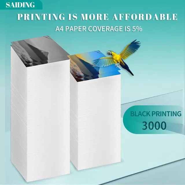 Alt view image 3 of 6 - SAIDING B341H00 Black Toner Cartridge Compatible B341H00 with New Chip High Yield Replacement for Lexmark B3340 B3442 MB3442 Printer(2-Pack)