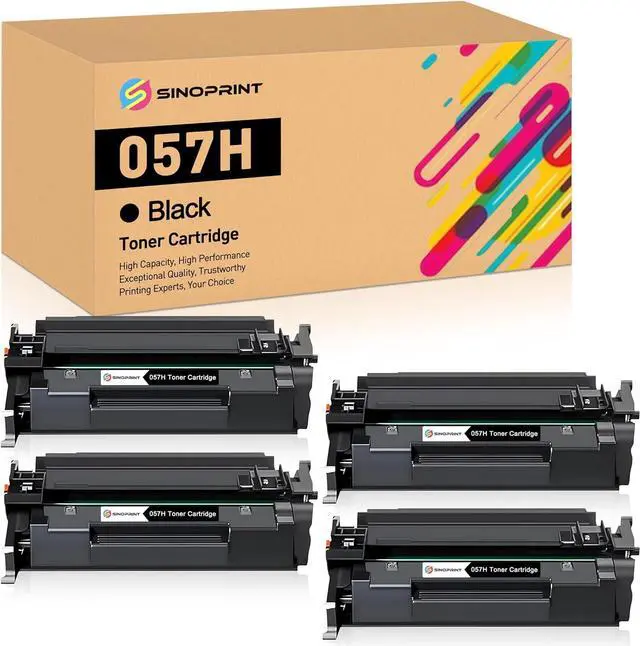 Main image of CRG-057H Toner Cartridge for Canon Black CRG-057 3009C001 High Yield for ImageCLASS MF449dw MF448dw MF455dw MF445dw LBP228dw LBP226dw lbp227dw LBP236dw Laser Printers (4 Packs Black)