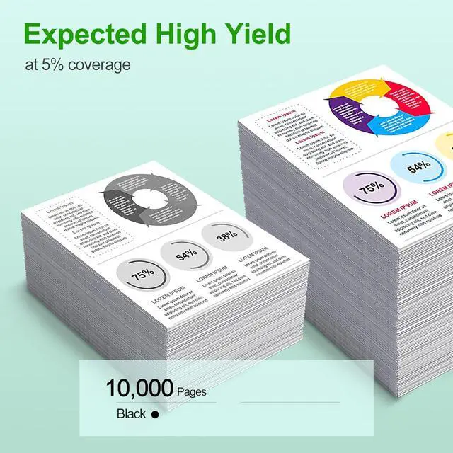 Alt view image 3 of 6 - CRG-057H Toner Cartridge for Canon Black CRG-057 3009C001 High Yield for ImageCLASS MF449dw MF448dw MF455dw MF445dw LBP228dw LBP226dw lbp227dw LBP236dw Laser Printers (4 Packs Black)