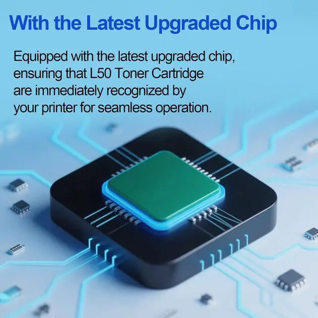 Alt view image 2 of 6 - L50 Black Toner Cartridge Replacement for L50 Toner Cartridge Work for ImageClass D660 D661 D680 D760 D761 D780 D860 D861 D880 Printers (5,500 Pages)