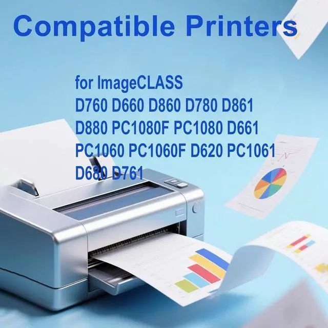 Alt view image 3 of 6 - L50 Black Toner Cartridge Replacement for L50 Toner Cartridge Work for ImageClass D660 D661 D680 D760 D761 D780 D860 D861 D880 Printers (5,500 Pages)