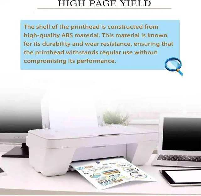 Alt view image 3 of 7 - Compatible QY6-0089 (QY60089) Printer Head Replacement for Canon MG5720 MG5721 MG5722 MG6820 MG6821 MG6822 TS5020 TS6020 Printer 1 Pack