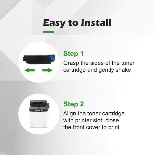 Alt view image 6 of 7 - P C600 PC600 High Yield Toner Cartridge Compatible for Ricoh P C600 PC600 Toner use for Ricoh Savin Lanier P C600 PC600 Printer 408310 408311 408312 408313