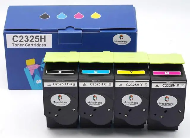 Main image of MasaiMara C231H C2325H Compatible Toner Cartridges for Lexmark C2325 C2325dw C2425 C2425dw C2535 C2535dw MC2640 MC2640adwe MC2535 MC2535adwe MC2425 MC2425adw MC2325 MC2325adw Printer