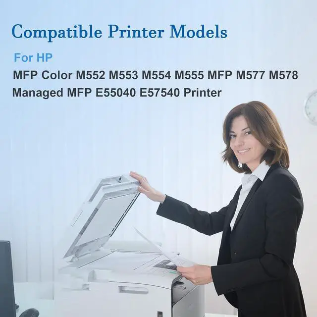 Alt view image 2 of 5 - B5L35A RM2-0011 Fuser Maintenance Kit Compatible for HP Color MFP M552 M553 M554 M555 M577 M578 B5L35-67901 B5L35-67902 Fuser Unit, Transfer Roller, Tray (110V-120V)