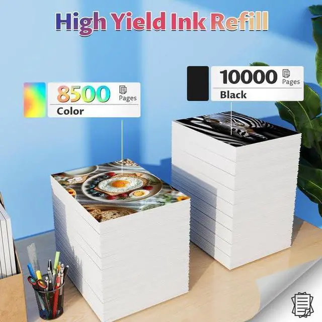 Alt view image 3 of 7 - GI-21 Ink Refill Bottles G3270 G3290 G4270 G4280 Ink Refill Compatible with 21 GI-21 GI21 Ink Refill Bottles for MegaTank G3270 G3290 G4270 G4280 G1220 G3260 G2270 G2260 G1230 G3262 G3272 Printer