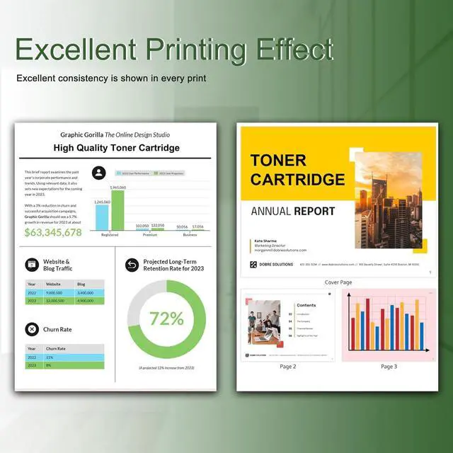 Alt view image 4 of 6 - C3224/MC3326 Toner Cartridge Set (4 Pack, BK/C/M/Y) Compatible Replacement for Lexmark C3210K0 C3210C0 C3210M0 C3210Y0 Toner Work for C3224 MC3426 MC3326 C3326 C3426 MC3224 Printer
