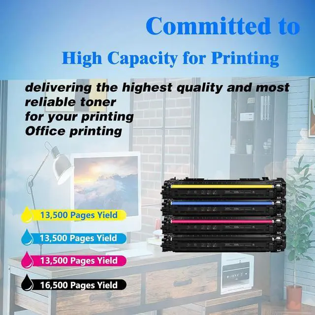 Alt view image 3 of 5 - 659 659A Black Toner Cartridge Compatible with HP 659A W2010A Toner Use for HP Color Enterprise Enterprise M856,Enterprise MFP M776,M776DN M776 M776ZS M776Z M856 M856DN M856X Printer