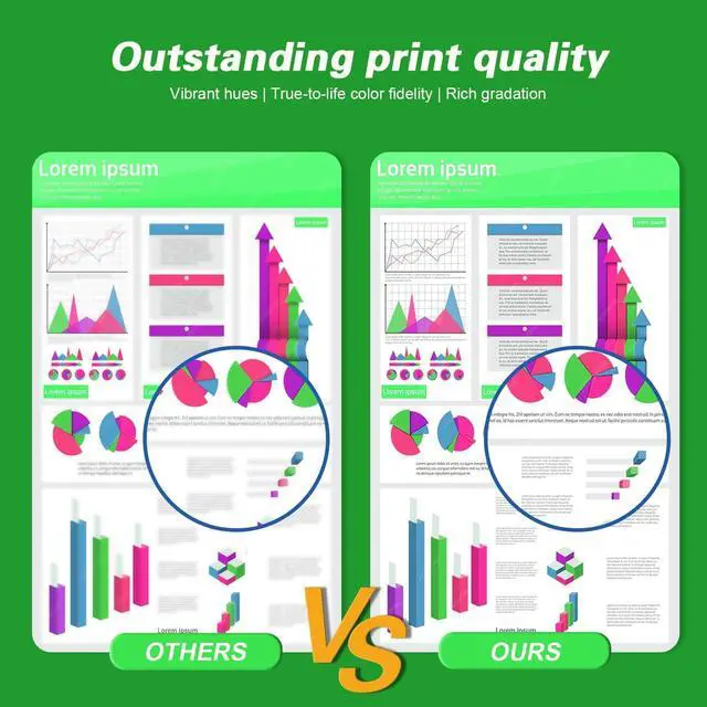 Alt view image 5 of 6 - 936XL 936e Ink Cartridges (4-Pack, Black/Cyan/Magenta/Yellow) Compatible Ink Replacement for HP 936XL 936e 936 Ink Work with OfficeJet Pro 9110 9120 9122 9125 9128 9130 9135 9730