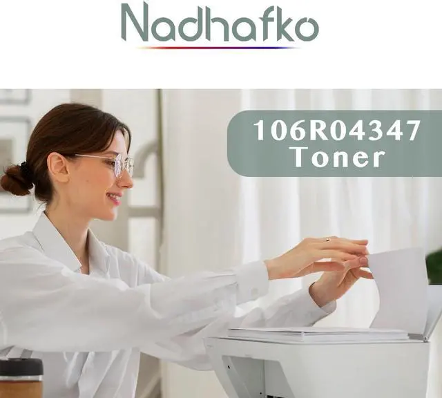 Alt view image 2 of 6 - B205 B210 B215 Black High Capacity Toner Cartridge (2 Pack/3,000 Pages) Replacement for Xerox 106R04347 Toner Cartridge Work for B205 B210 B215 Printer