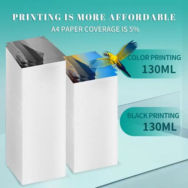 Alt view image 3 of 5 - SAIDING 738 Ink Cartridge High Yiled Replacement for 498N4A 498N6A 498N5A 498N7A with Designjet T850 T950 Printer (4-Pack,Black Yellow Cyan Magenta)