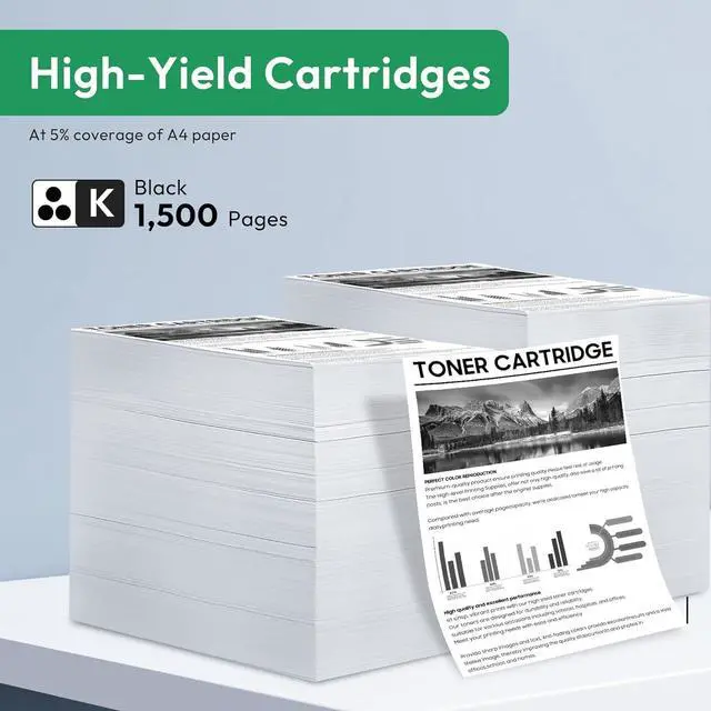 Alt view image 3 of 6 - B221000 Black Toner Cartridge (with Chip) Replacement for Lexmark B/MB2236 Toner Cartridge High Yield Works with B2236 B2236dw MB2236 MB2236adwe MB2236i MB2236adw Printer (1-Pack, 1,500 Pages)