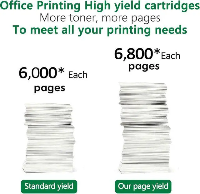 Alt view image 3 of 7 - B221X00 Black High Yield Toner Cartridge Replacement for Lexmark B221X00 Toner Cartridge B2236, MB2236, B/MB2236 Printer 6,800 Pages