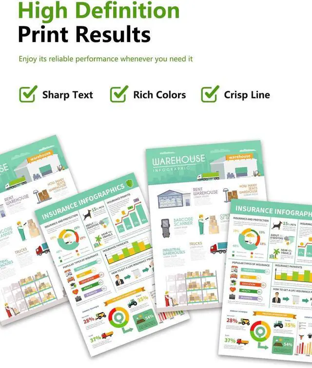Alt view image 4 of 6 - 202X Toner Cartridge High Yield Replacement for HP 202X 202A Works with Pro MFP M281fdw M281fdn M281cdw M281 Pro M254dw M254nw M254dn M254 Printer 4-Pack(B/C/Y/M)