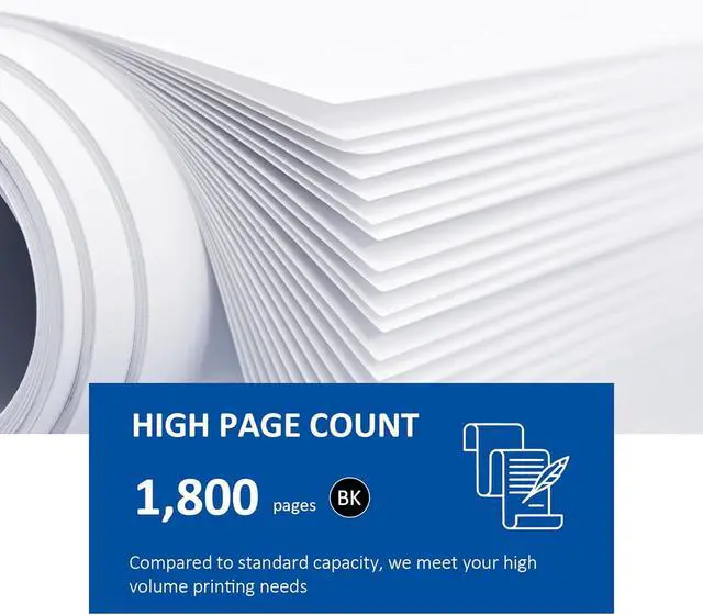 Alt view image 4 of 7 - TN830 Toner Cartridge (Black, 2 Pack) Replacement for Brother TN830 TN-830 TN830XL to use with HL-L2460DW DCP-L2640DW HL-L2400D HL-L2480DW HL-L2405W MFC-L2820DW Printer