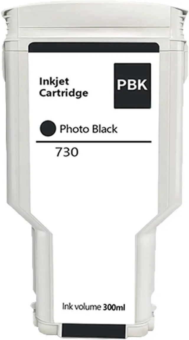 Main image of Compatible Designjet 730 Ink Replacement for HP 730 Photo Black High Yield Ink Cartridge P2V73A for Designjet T1600 T1700 T2600 Printer (1 Pack)