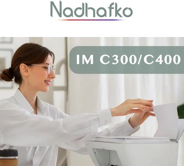 Alt view image 2 of 6 - IMC300 IMC400 IM C300 IM C400 Toner Cartridges Extra High Yield 842370 842371 842372 842373 Replacement for Ricoh IM C300 IM C400 IM C300F IM C400F IM C400SF IM C400SRF Printer (4-Pack)