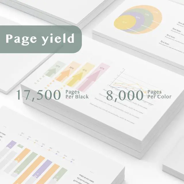 Alt view image 4 of 6 - IMC300 IMC400 IM C300 IM C400 Toner Cartridges Extra High Yield 842370 842371 842372 842373 Replacement for Ricoh IM C300 IM C400 IM C300F IM C400F IM C400SF IM C400SRF Printer (4-Pack)