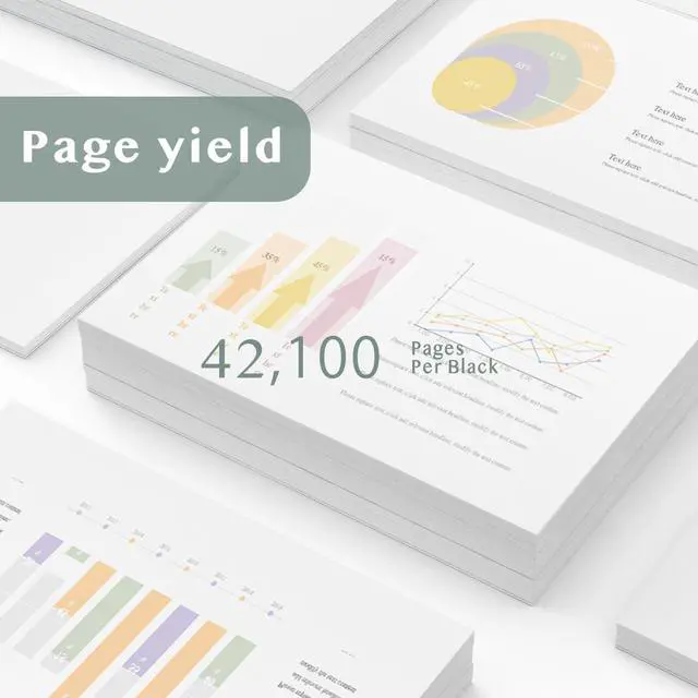 Alt view image 4 of 6 - GPR-57 Toner Cartridge Black Compatible GPR57 Toner Replacement for Canon GPR-57 Toner Black 0473C003 for ImageRUNNER Advance 4525i 4535i 4545i 4551i DX 4725i 4735i 4745i 4751i, 42,100 Pages/Pack