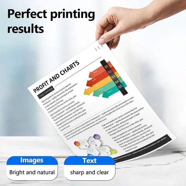 Alt view image 4 of 6 - 657X Black Toner Cartridge Compatible for HP 657X CF470X Works with Color Enterprise MFP M681 M682 Series (1 Black, 1-Pack)