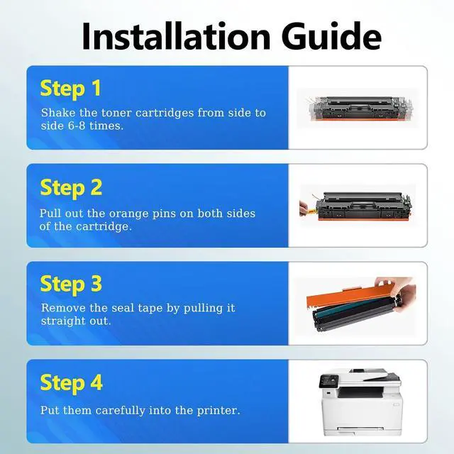 Alt view image 6 of 6 - 657X Black Toner Cartridge Compatible for HP 657X CF470X Works with Color Enterprise MFP M681 M682 Series (1 Black, 1-Pack)