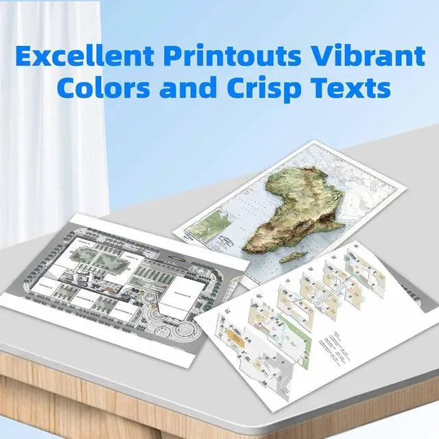 Alt view image 4 of 7 - 712XL 712 Ink Cartridges: 712 Designjet Ink Cartridge Compatible for HP Designjet T210 Ink HP Designjet T650 T630 T230 Studio Plotter Printers