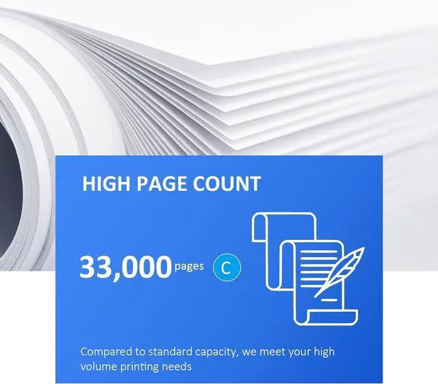 Alt view image 4 of 7 - 827A Toner Cartridges 1 Pack Cyan Compatible for HP 827A CF301A Toner for Color Enterprise Flow MFP M880z M880z+ Printer