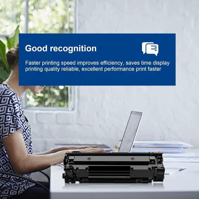 Alt view image 6 of 7 - 410A Toner Cartridges 5 Pack (with Chip) Replacement for HP 410A 410X Compatible with MFP M477fdw M477fdn M477fnw M452dn M452dw M452nw M377dw Printer Toner CF410A CF411A CF412A CF413A (B/C/Y/M)