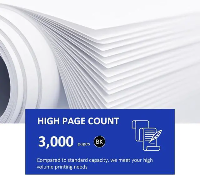 Alt view image 4 of 7 - TN830XL Toner Cartridge (with Chip) Replacement for Brother TN830 TN-830 TN 830XL Toner to use with HL-L2460DW DCP-L2640DW HL-L2405W HL-L2400D HL-L2480DW MFC-L2820DW Printer, High Yield, 2 Black
