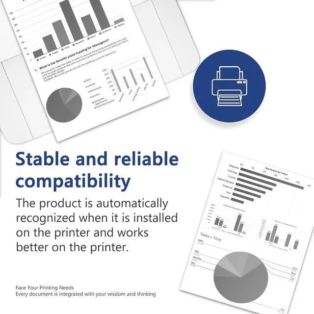 Alt view image 5 of 7 - (2 Black TN830XL Toner Cartridge) High Yield - Replacement for Brother TN830XL TN-830XL TN830 TN-830 Toner to use with HL-L2460DW MFC-L2820DW HL-L2405W HL-L2400D HL-L2480DW DCP-L2640DW Printer